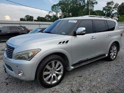 Salvage cars for sale at Gastonia, NC auction: 2011 Infiniti QX56