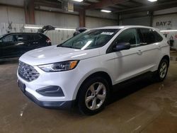 Salvage cars for sale at Elgin, IL auction: 2019 Ford Edge SE