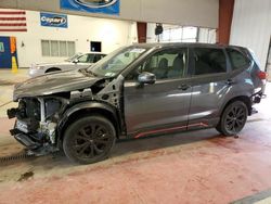 Salvage cars for sale at Angola, NY auction: 2020 Subaru Forester Sport