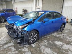 Salvage cars for sale at Kansas City, KS auction: 2021 Nissan Versa SV