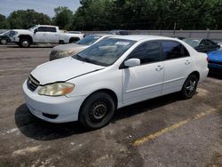 Salvage cars for sale at Eight Mile, AL auction: 2003 Toyota Corolla CE