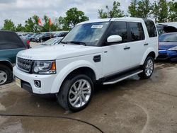 Salvage cars for sale at Bridgeton, MO auction: 2016 Land Rover LR4 HSE
