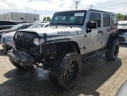 Jeep salvage cars for sale: 2016 Jeep Wrangler Unlimited Sport