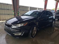 Salvage cars for sale at Homestead, FL auction: 2013 KIA Optima SX