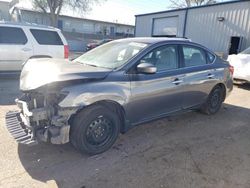 Salvage cars for sale from Copart Albuquerque, NM: 2016 Nissan Sentra S