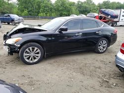 Salvage cars for sale at Waldorf, MD auction: 2012 Infiniti M37 X