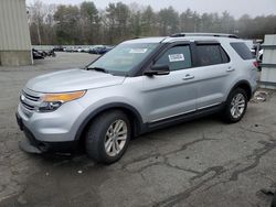 Salvage cars for sale at Exeter, RI auction: 2013 Ford Explorer XLT
