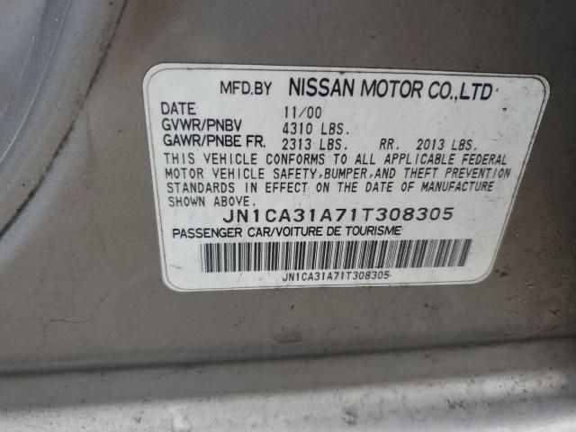 2001 Nissan Maxima GXE