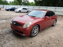 Salvage cars for sale from Copart Midway, FL: 2005 Infiniti G35