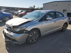 Salvage cars for sale from Copart Fresno, CA: 2014 Honda Civic EX