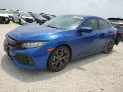 Vehiculos salvage en venta de Copart San Antonio, TX: 2018 Honda Civic Sport