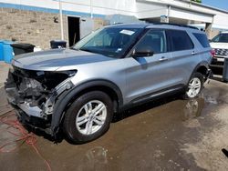 Salvage cars for sale at New Britain, CT auction: 2022 Ford Explorer XLT