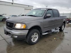 Salvage cars for sale at Farr West, UT auction: 2003 Ford F150 Supercrew