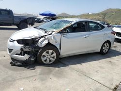 Salvage cars for sale from Copart Colton, CA: 2016 Hyundai Elantra SE