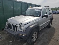 Salvage cars for sale from Copart Cahokia Heights, IL: 2004 Jeep Liberty Sport