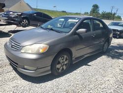 Salvage cars for sale from Copart Northfield, OH: 2003 Toyota Corolla CE