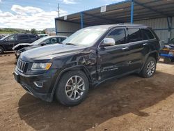 Vehiculos salvage en venta de Copart Colorado Springs, CO: 2015 Jeep Grand Cherokee Limited