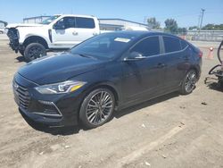 Salvage cars for sale at San Diego, CA auction: 2018 Hyundai Elantra Sport