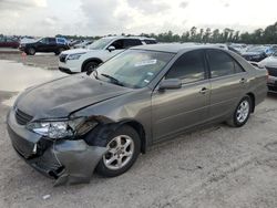 Salvage cars for sale at Houston, TX auction: 2003 Toyota Camry LE