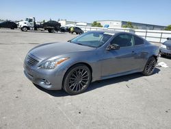 Salvage cars for sale at Bakersfield, CA auction: 2012 Infiniti G37 Base