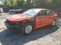 Salvage cars for sale at Waldorf, MD auction: 2019 Volkswagen Jetta S