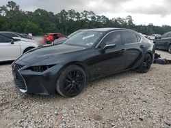 Salvage cars for sale at Houston, TX auction: 2021 Lexus IS 300