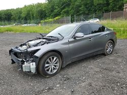 Salvage cars for sale from Copart Finksburg, MD: 2015 Infiniti Q50 Base