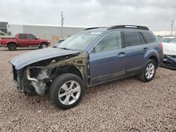Salvage cars for sale from Copart Phoenix, AZ: 2014 Subaru Outback 2.5I Premium