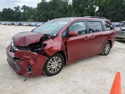 Vehiculos salvage en venta de Copart Ocala, FL: 2020 Toyota Sienna XLE