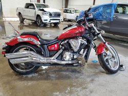 Salvage motorcycles for sale at West Mifflin, PA auction: 2012 Yamaha XVS1300 CU
