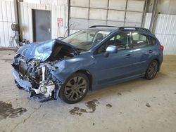 Salvage cars for sale at Des Moines, IA auction: 2014 Subaru Impreza Sport Premium