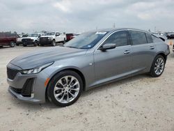 Salvage cars for sale at Houston, TX auction: 2020 Cadillac CT5 Premium Luxury