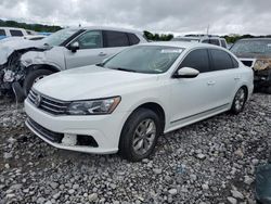 Salvage cars for sale at Madisonville, TN auction: 2017 Volkswagen Passat S