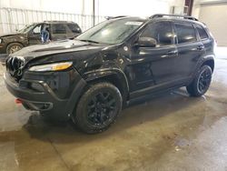 Salvage cars for sale at Avon, MN auction: 2015 Jeep Cherokee Trailhawk