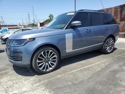 Salvage cars for sale from Copart Wilmington, CA: 2020 Land Rover Range Rover P525 HSE