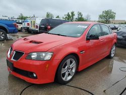 Pontiac Vehiculos salvage en venta: 2009 Pontiac G8 GT