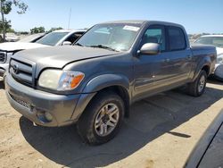 Salvage cars for sale from Copart San Martin, CA: 2005 Toyota Tundra Double Cab Limited