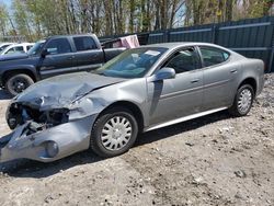Salvage cars for sale at Candia, NH auction: 2007 Pontiac Grand Prix