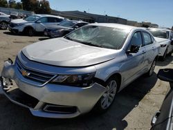 Salvage cars for sale at Martinez, CA auction: 2017 Chevrolet Impala LT