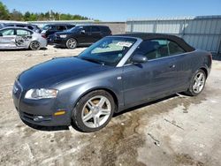 Salvage cars for sale at Franklin, WI auction: 2008 Audi A4 2.0T Cabriolet