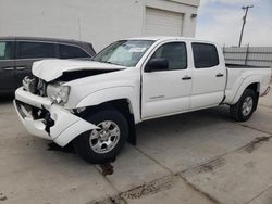 Salvage cars for sale from Copart Farr West, UT: 2006 Toyota Tacoma Double Cab Long BED