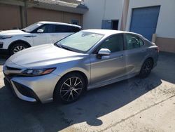 Salvage cars for sale at Hayward, CA auction: 2022 Toyota Camry SE