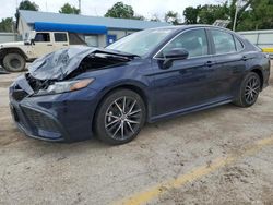 Salvage cars for sale from Copart Wichita, KS: 2021 Toyota Camry SE