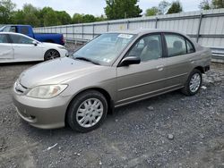 Salvage cars for sale from Copart Grantville, PA: 2005 Honda Civic LX