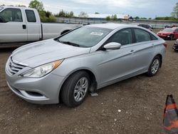 Salvage cars for sale from Copart Columbia Station, OH: 2013 Hyundai Sonata GLS