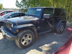 Salvage cars for sale from Copart Arlington, WA: 2008 Jeep Wrangler Unlimited Sahara