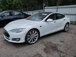 Vehiculos salvage en venta de Copart Austell, GA: 2014 Tesla Model S