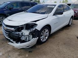 Chevrolet Malibu lt salvage cars for sale: 2020 Chevrolet Malibu LT