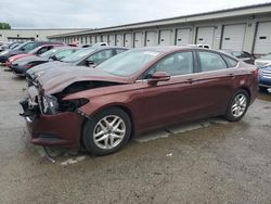 Vehiculos salvage en venta de Copart Louisville, KY: 2016 Ford Fusion SE