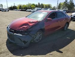 Salvage cars for sale from Copart Denver, CO: 2015 Toyota Camry LE